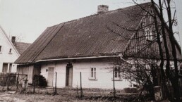 Chałupa w zabudowie drewnianej